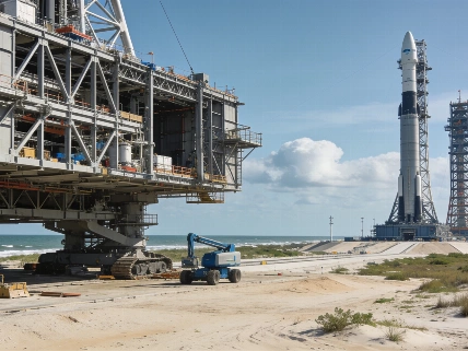 Blue Origin Expands Cape Canaveral Site for New Glenn 9x4 Rocket Science.Report