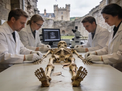 Medieval Skeleton at Stirling Castle Shows Unusual Siege Trauma Science.Report