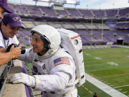 Reid Wiseman Brings Artemis II to Baltimore Ravens Fans Science.Report