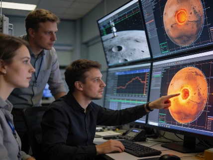 Mars Interior Reveals Unexpected Southern Hemisphere Thermal Anomaly Science.Report