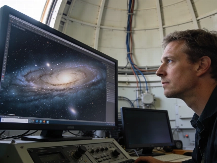 Hubble Data Links Andromeda's Star Formation Slowdown to Nearby Galaxy Science.Report