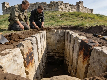 Heat-Scarred Shaft Found Beneath Essegvár Castle Walls in Hungary Science.Report