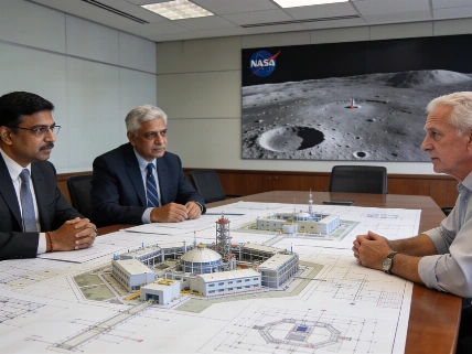 NASA Invites India to Join Moon South Pole Base Collaboration Science.Report