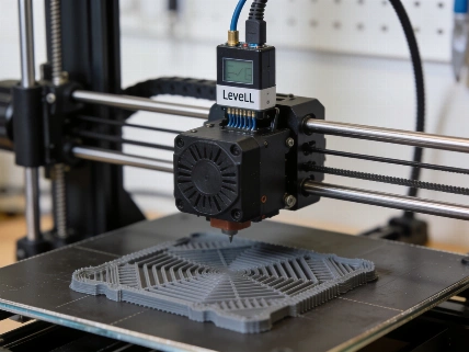 Bed-Leveling Sensors Tested for Automated Pressure Advance in 3D Printing Scince.Report