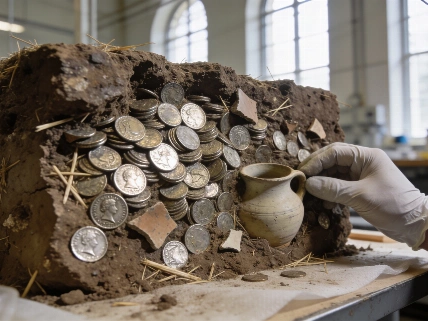 Hadrianic Coin Hoard in Germany Contains 934 Silver Denarii Science.Report