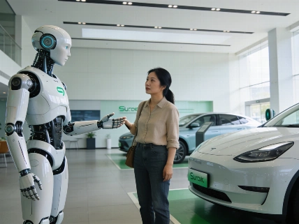 BYD Deploys Xiao Di Humanoid Robots in Chinese Car Showrooms Science.Report