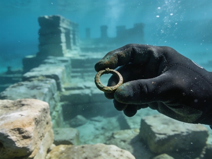 Bronze Seal Ring Reveals Alexandria Lighthouse in Portus Magnus Science.Report