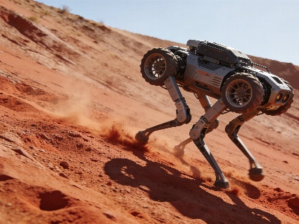 Lynx Wheel Legged Robot Tackles Desert Terrain in Field Test Science.Report