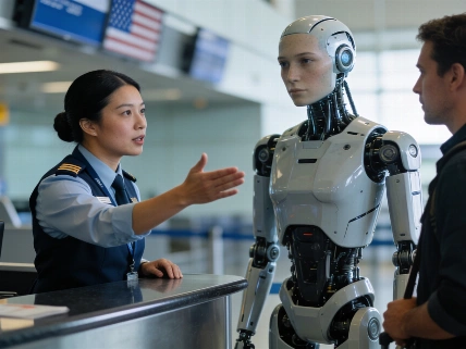 United and Delta Ban Humanoid Robots From All Commercial Flights Science.Report