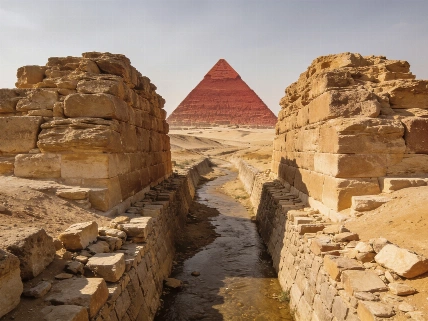 Ancient Dams Near Egypt's Red Pyramid May Reveal Water Management Science.Report