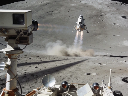 Apollo 15's Moon Liftoff Became Television's First From Another World Science.Report