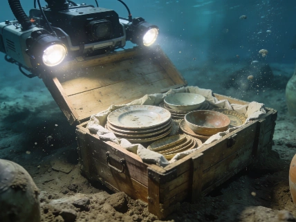 Luxury Tableware Cargo Found in a Turkish Shipwreck Science.Report