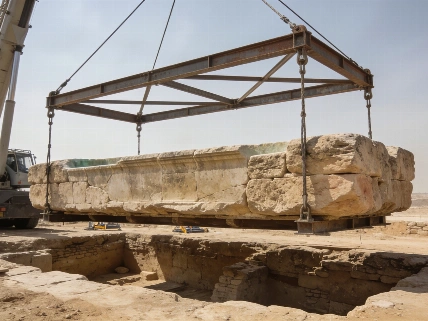 A 25-Tonne Mikveh Is Lifted Intact From an Israeli Site Science.Report