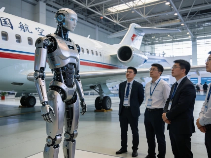 Chinese Robotics Firms Demonstrate Humanoids for Aviation and Security Tasks Science.Report
