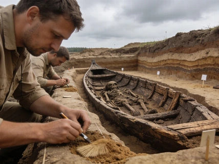 Rare Boat Burial Found at Poland's Chodlik Site Science.Report
