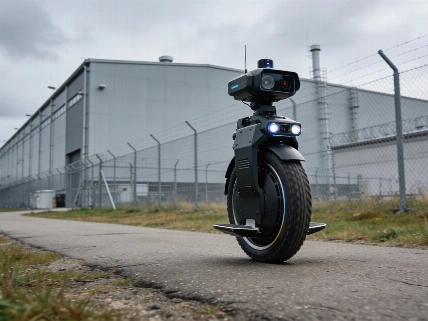 Estonian Startup Demonstrates Autonomous Monowheel Security Robot Science.Report