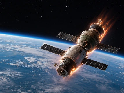 Salyut 6 Space Station Deorbited After Five Years in Orbit Science.Report