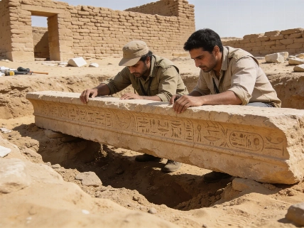 Ramesses II Inscription Hints at Location of Ancient Mesn in Sinai Science.Report