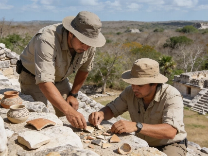 New Excavations at Xcalumkín Reveal Maya Puuc Architecture Origins Science.Report