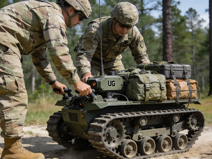 US Army to Field-Test Hunter WOLF Robotic Vehicle With 82nd Airborne Science.Report