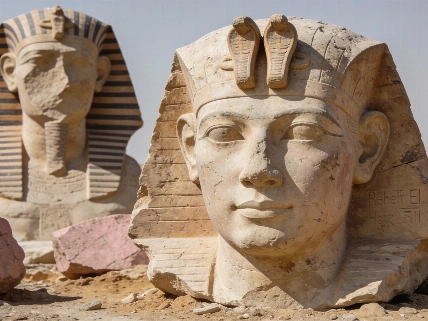 Colossal statue remains may depict Ramses II in Egypt Science.Report
