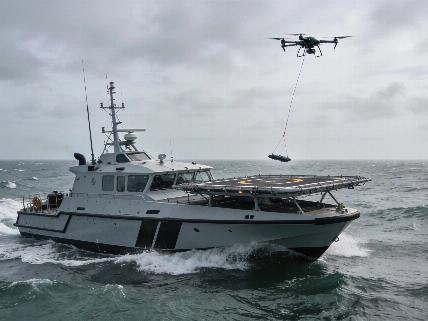 Royal Navy Tests Robotic Boat for Autonomous Drone Launch at Sea Science.Report