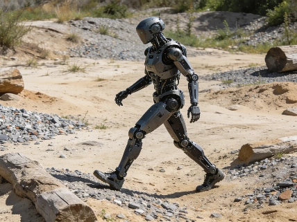 Humanoid Robot Learns to Walk on Real Terrain With Less Training Science.Report