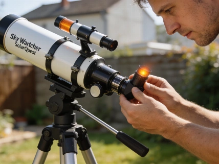 Sky-Watcher SolarQuest Mount Tracks the Sun for Solar Observing Science.Report