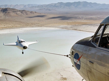 NASA's M2-F1 Lifting Body Demonstrates Controlled Glide Landing in 1963 Science.Report