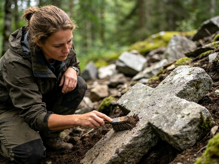 Medieval Stone Crosses Unearthed at Viking-Era Quarry in Norway Science.Report