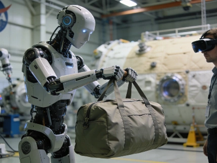NASA Builds Humanoid Robots for Safer Lunar Work Science.Report