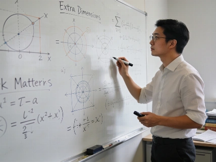 Dark Matter Theory Links Hidden Dimensions to Cosmic Structure Scince.Report