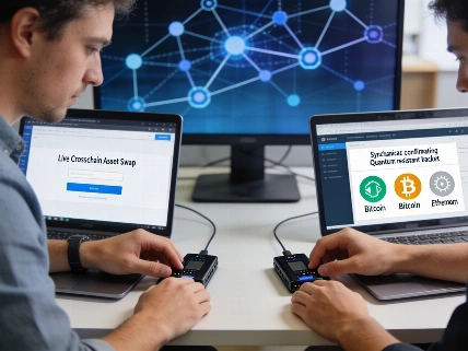 QuipSwap Protocol Demonstrates Bridgeless Quantum-Safe Cross-Chain Swaps Science.Report