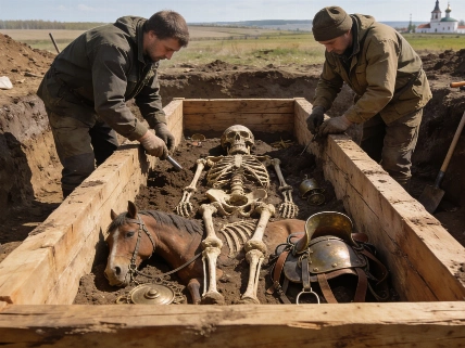 10th-Century Chamber Grave in Suzdal Reveals Early Elite Burial Science.Report