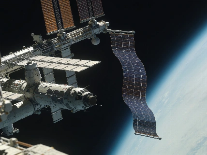 Space Station Solar Upgrade Will Add More Than 160 kW Science.Report