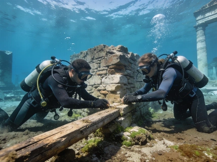 Submerged Roman Port at Puteoli Reveals Ancient Trade Infrastructure Science.Report