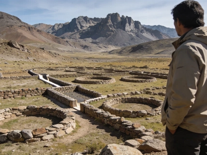 Argentina's Andes Reveal Vast Stone Circles With Unknown Purpose Science.Report
