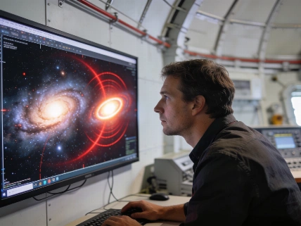 Webb Telescope Reveals Merging Young Galaxy Cluster 4.4 Billion Light-Years Away Scince.Report