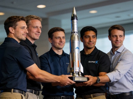 SpaceX Falcon 9 landing team wins Neil Armstrong Space Prize Science.Report