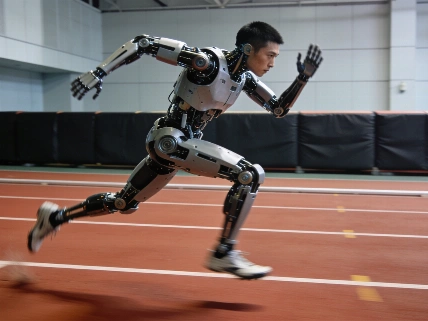 Chinese Humanoid Robot Lightning Runs 100m Faster Than Usain Bolt Science.Report