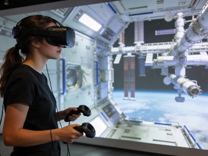 Virtual Reality Brings the International Space Station to Earth Science.Report