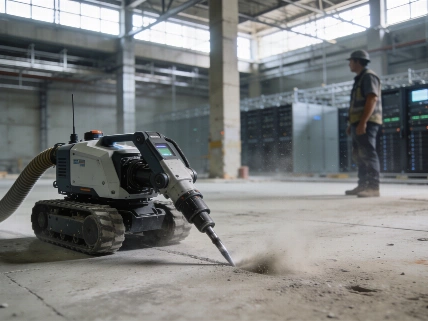 DEWALT's DALE Robot Drills 385000 Concrete Holes Science.Report