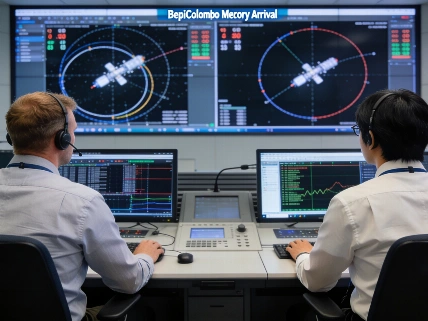 BepiColombo Prepares for Critical Mercury Arrival Maneuver Science.Report