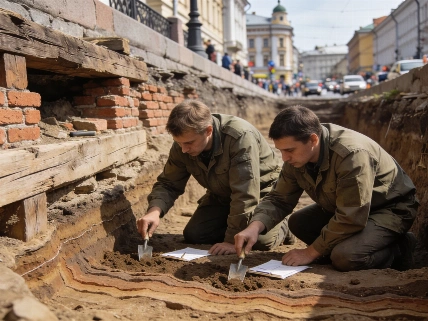 Centuries of Urban Layers Exposed at Nizhny Novgorod's Mytny Market Science.Report