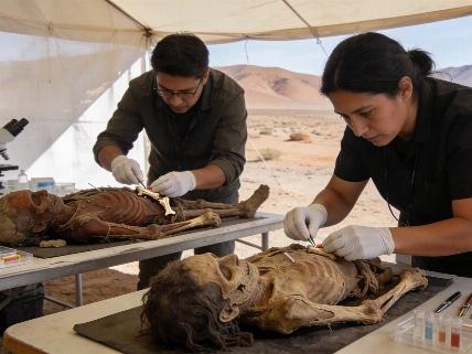 Ancient Inca Mummies Yield Earliest Smallpox DNA in the Americas Science.Report