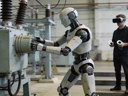 Roger brings humanoid teleoperation to hazardous work Science.Report