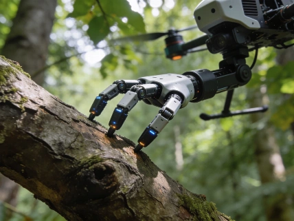 Drone Uses Tactile Sensing to Perch on Branches and Save Power Science.Report
