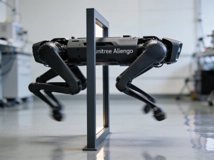 Quadruped Robot Demonstrates Dynamic Leaping Through Tight Spaces Science.Report