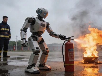 Humanoid Robots Struggle With Real-World Firefighting Tasks in Beijing Test Science.Report