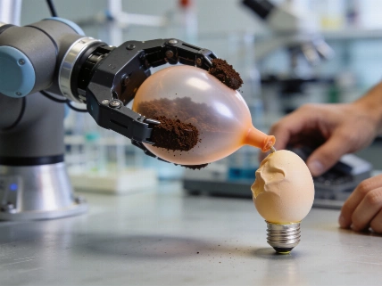 Coffee-Filled Soft Gripper Shows Low-Cost Robotic Handling Advance Science.Report